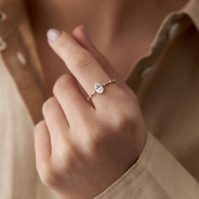 Diana Oval Yüzük - 2