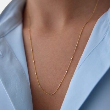 Dikdörtgen Astarlı Sıkı Forse Zincir - Midas (1)