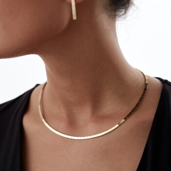 Dikdörtgen Chocolate Series Zincir - Rayna (1)