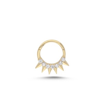 Diken Taşlı Helix Piercing - Alen