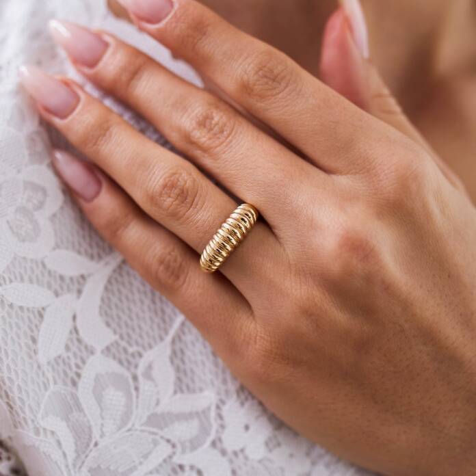 Dış Bombe Sarmal Yüzük - 1