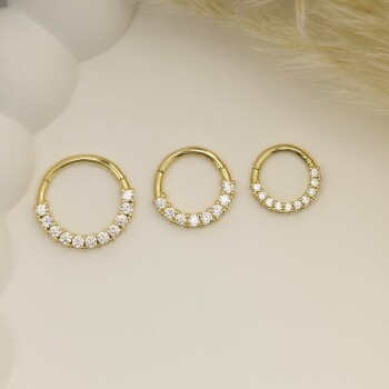 Dizili Taşlı Helix Piercing - Dianora (1)