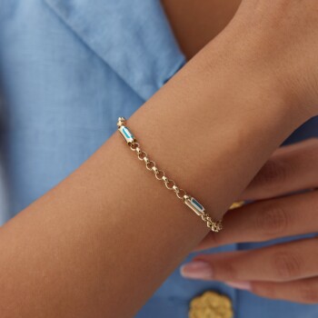 Doç Zincir Fortuna Bileklik - Konyalı Halil