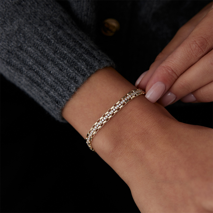 Doç Zincir Su Yolu Bileklik - Rayna