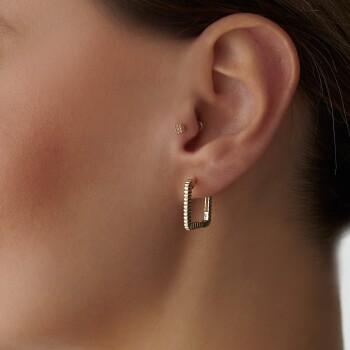 Dokulu Ataç Küpe - Arax