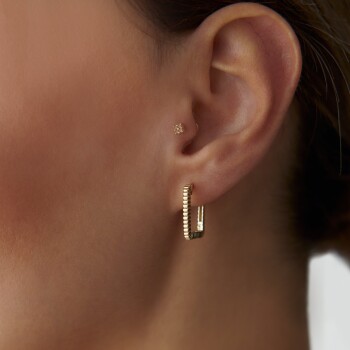 Dokulu Ataç Küpe - Arax (1)