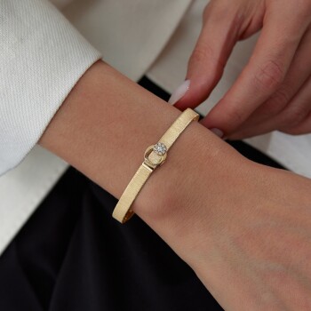 Dora Çiçekli Kelepçe - Milan