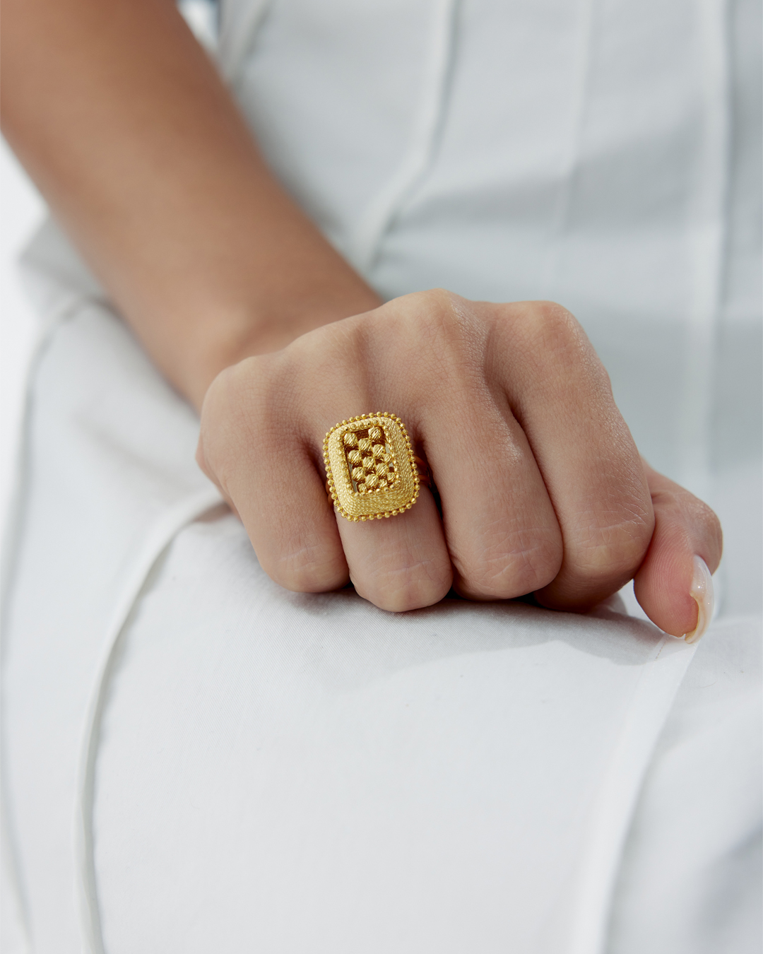 Dorica Örgü Yüzük - 1