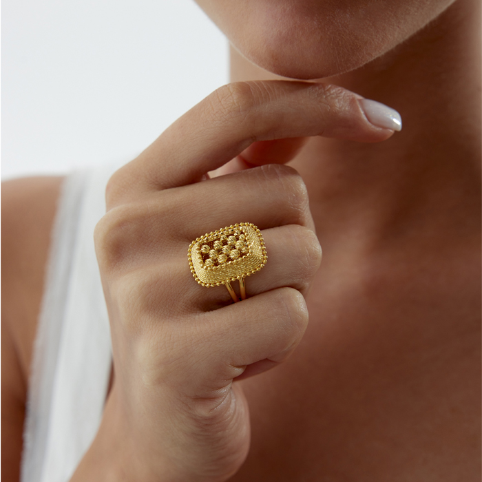 Dorica Örgü Yüzük - 3