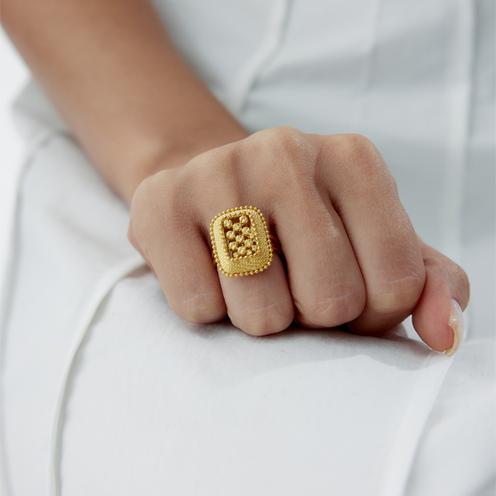 Dorica Örgü Yüzük - Özkonak