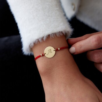 Dorica ve Plaka İpli Bileklik - Koçak (1)