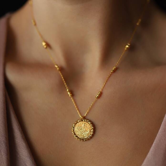 Doricalı Tuğralı Kolye - 1