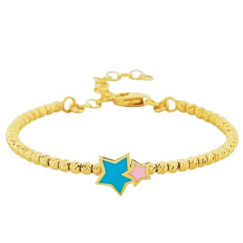 Dorikalı Çift Yıldız Çocuk Kelepçesi - Melike