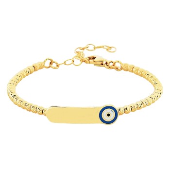 Dorikalı Göz Plaka Çocuk Kelepçesi - Melike