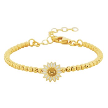 Dorikalı Gülen Papatya Çocuk Kelepçesi - Melike