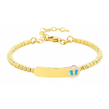 Dorikalı Kelebek Plaka Çocuk Kelepçesi - Melike