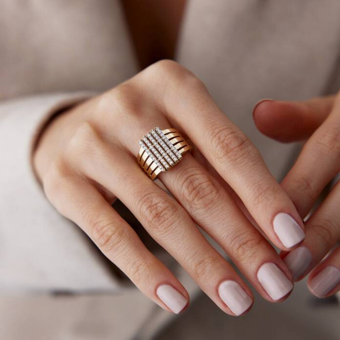 Dört Sıra Chest Yüzük - 1