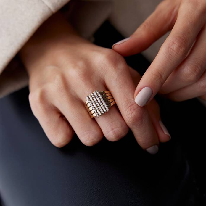 Dört Sıra Chest Yüzük - 2