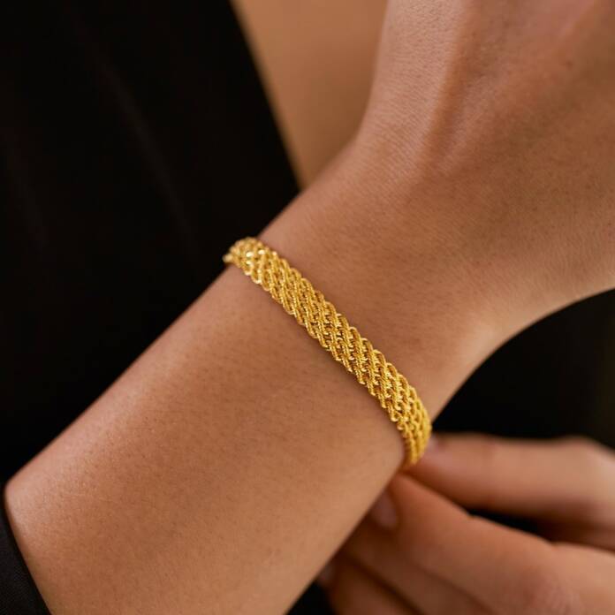 Dört Sıra Hasır Bileklik - 1