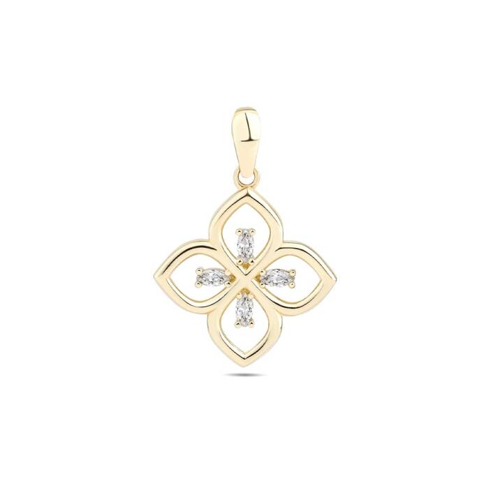 Dört Yaprak Kolye Ucu - 1