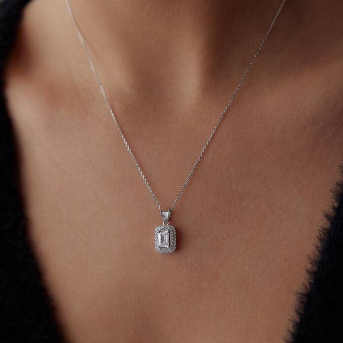 Dörtgen Baget Kolye - 1