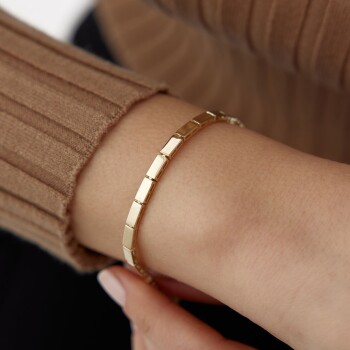 Dörtgen Parçalı Bileklik - Garo