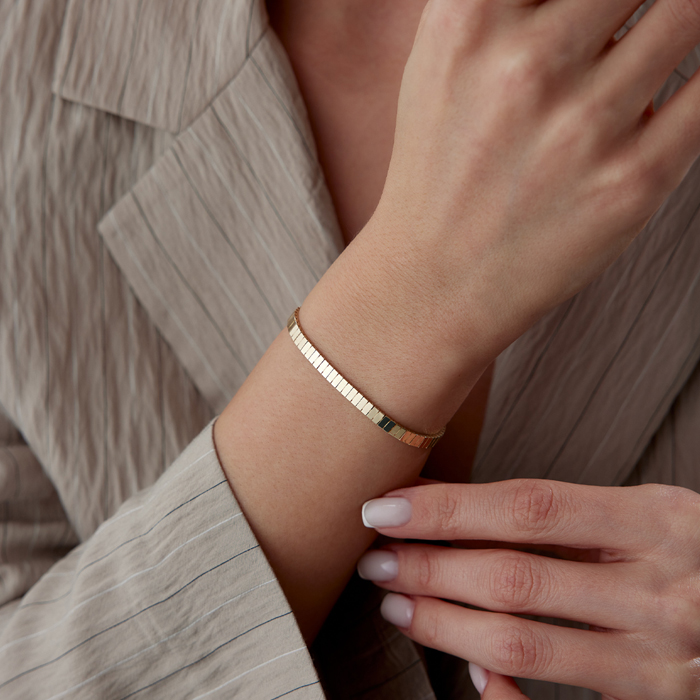 Dörtgen Plaka Bileklik - Dilmener (1)