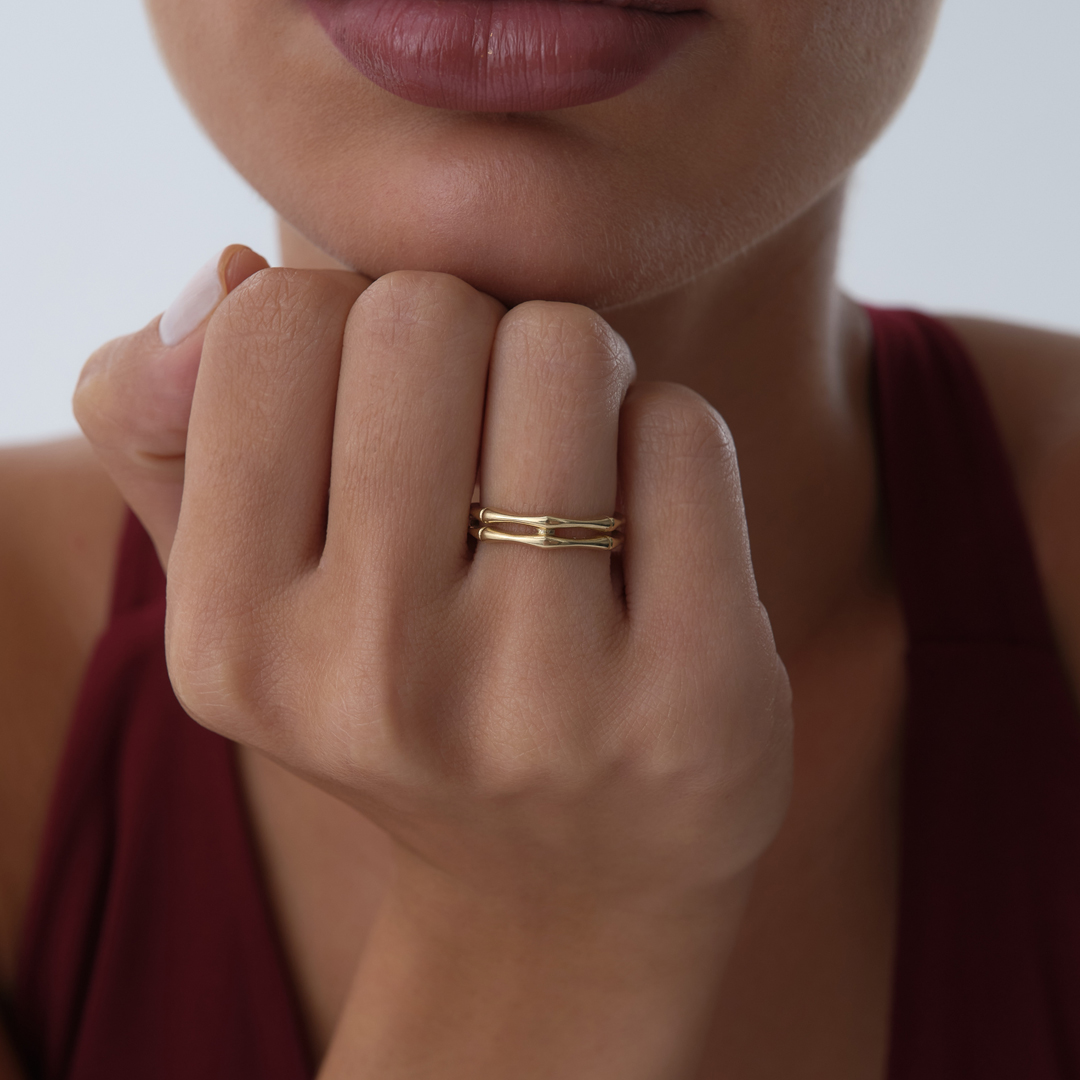 Double Bone Yüzük - 1