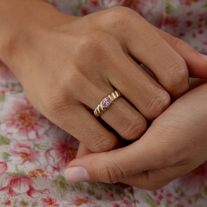 Douce Pink Yüzük - Rayna (1)