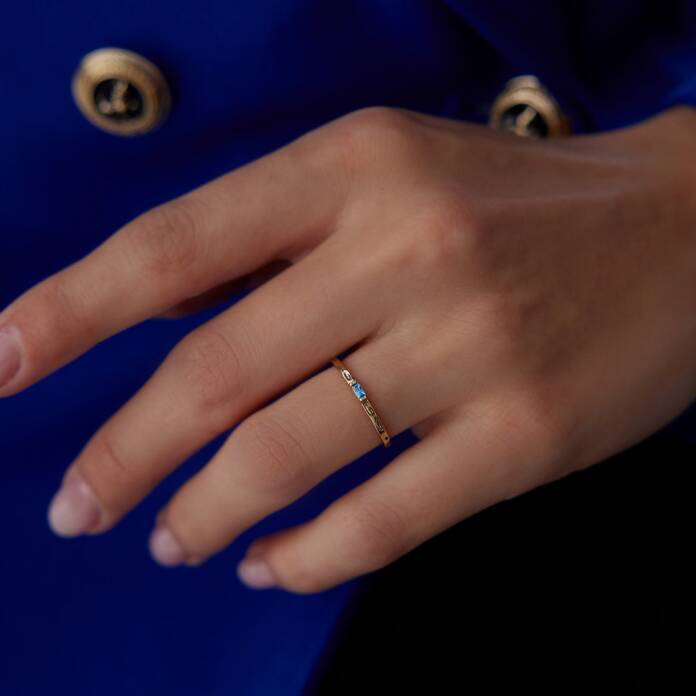 Dövme Aqua Yüzük - 3