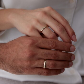 Dövme Çift Alyans - Tülay Alyans (1)