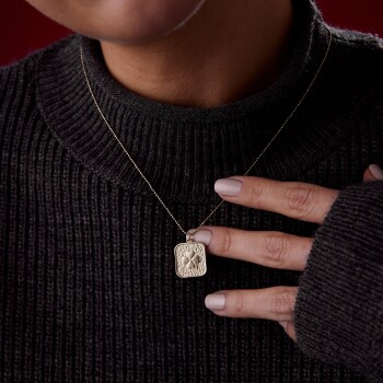 Dövme Plaka Yaonca Kolye - Cemart (1)