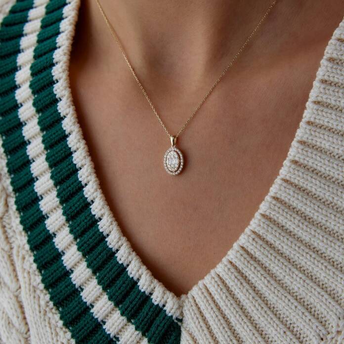 Dream Elips Kolye - 2