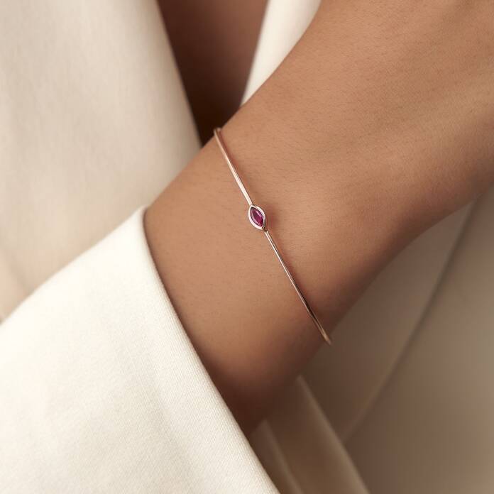 Dream Pink Taşlı Kelepçe - 1