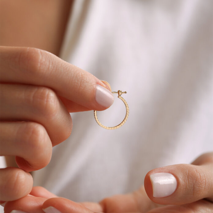 Dreamy Kalemli Halka Küpe - 2