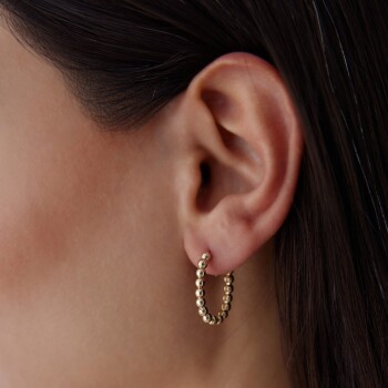 Drop Ball Küpe - Rayna