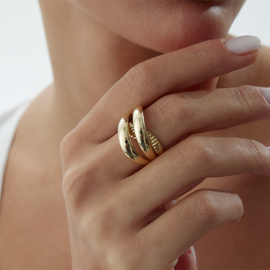 Dual Stripe Yüzük - 1