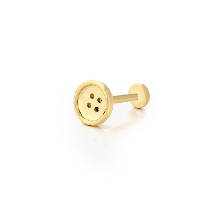 Düğme Model Tragus Piercing - 1