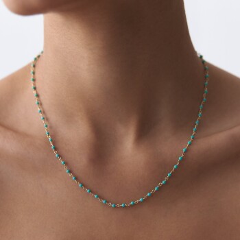 Düğüm Aqua Kolye - Ali Altınbas