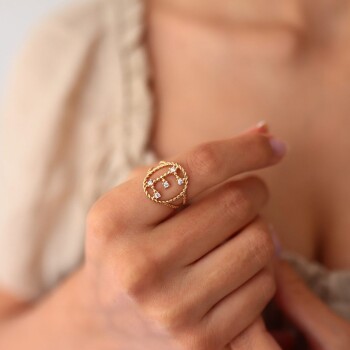 Düğümlü Harf Yüzük - Daire 20 (1)