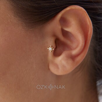 Dümen Tragus Piercing - 2