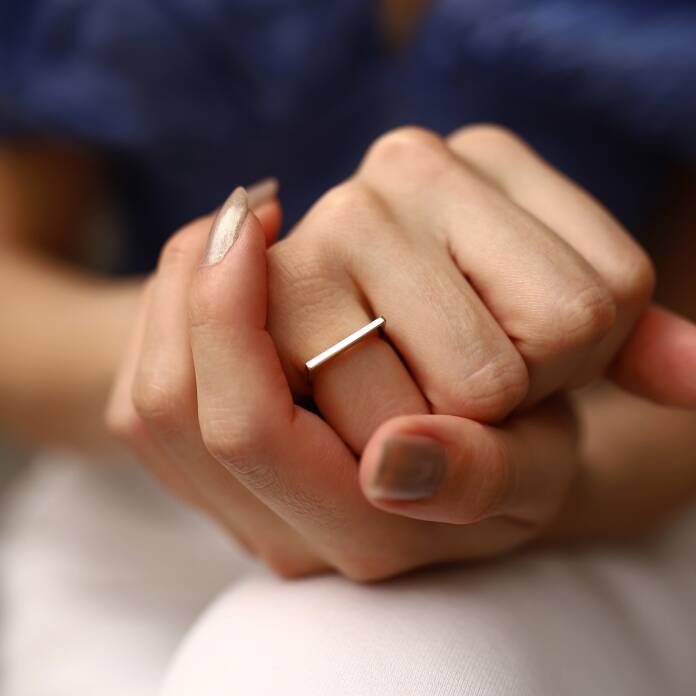 Düz Çizgi Yüzük - 1