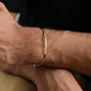 Düz Erkek Kelepçe - Melike