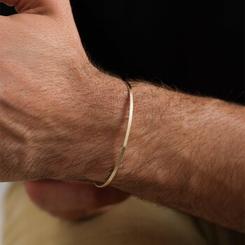 Düz Erkek Kelepçe - Melike (1)