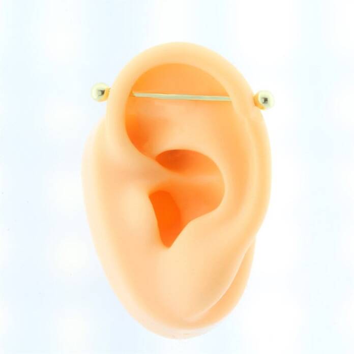 Düz Köprü Piercing - 2