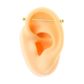 Düz Köprü Piercing - 3