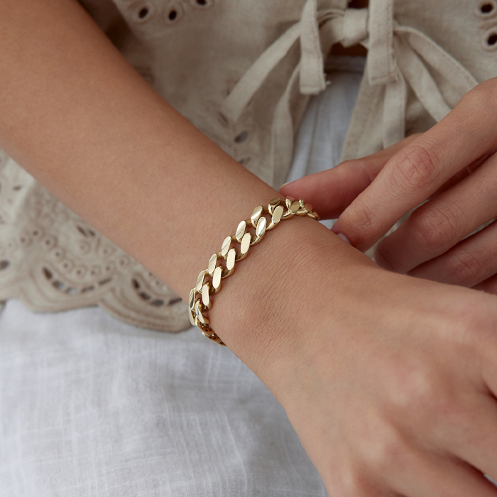 Düz Kutu Kilit Gurmet Bileklik - Özkonak