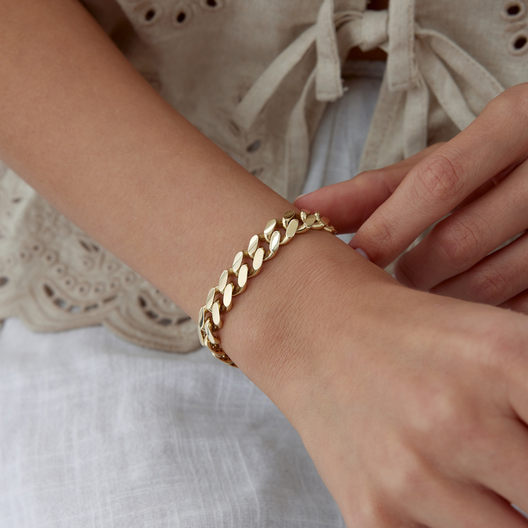 Düz Kutu Kilit Gurmet Bileklik - 1