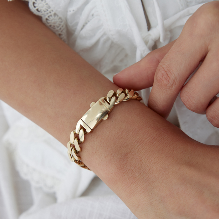 Düz Kutu Kilit Gurmet Bileklik - 3