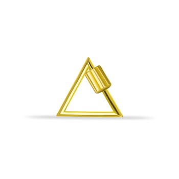 Düz Üçgen Charm Kilidi - Dianora (1)